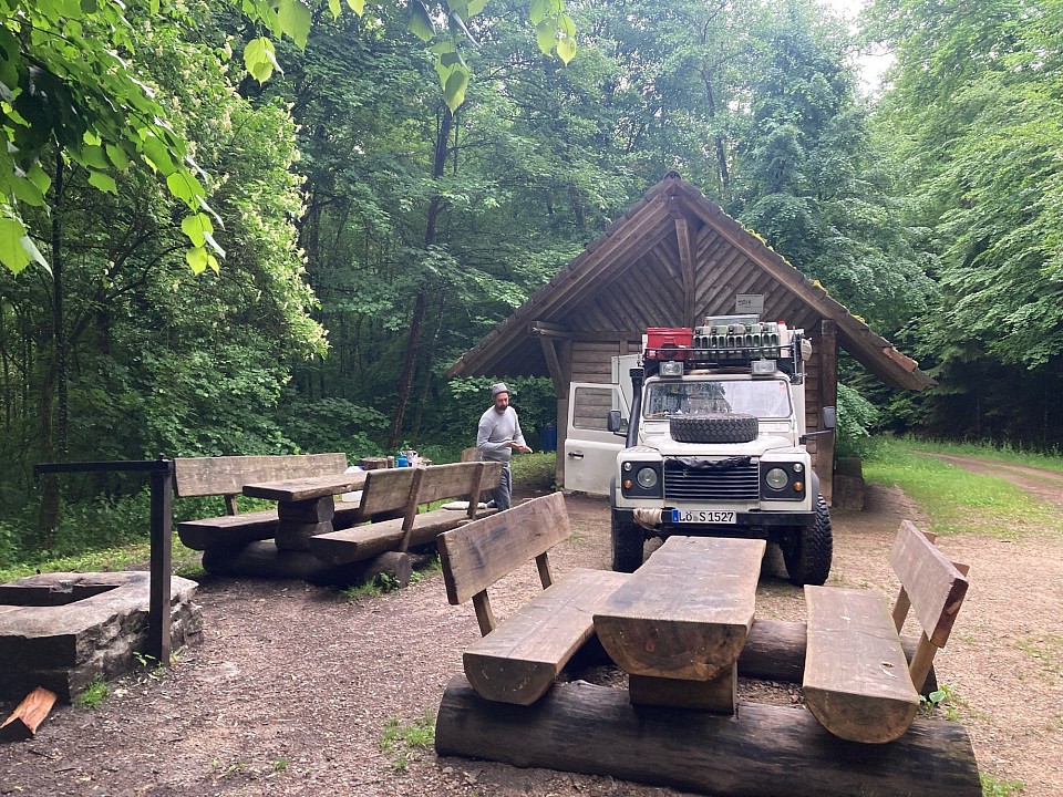 Kandern: Roter Rain Hütte